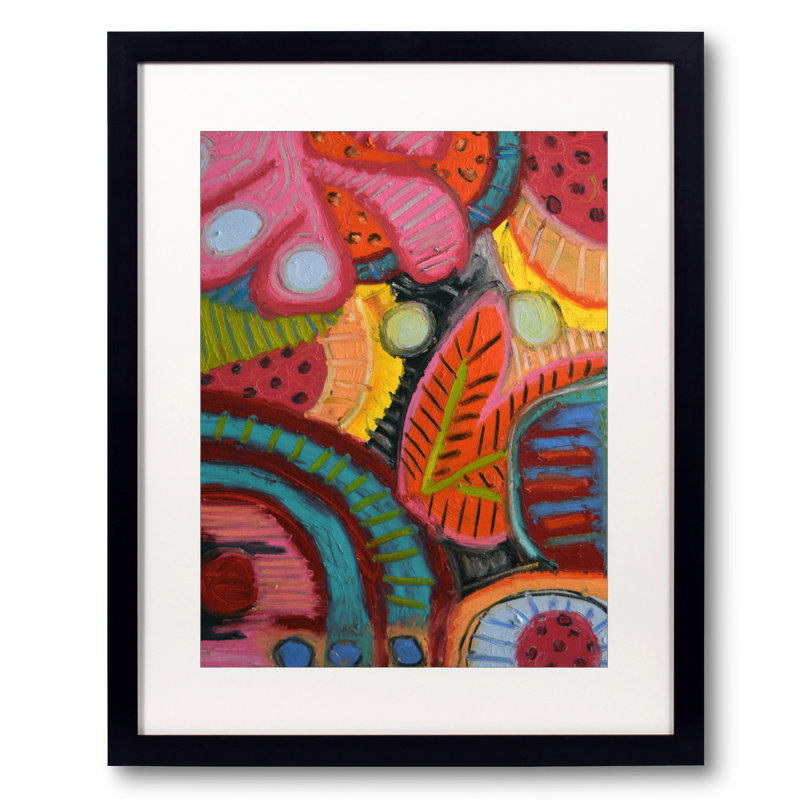 A Slice Of Life Print by Jeff Ferst, Black Framed Paper, 31.25" H x 25.25" W