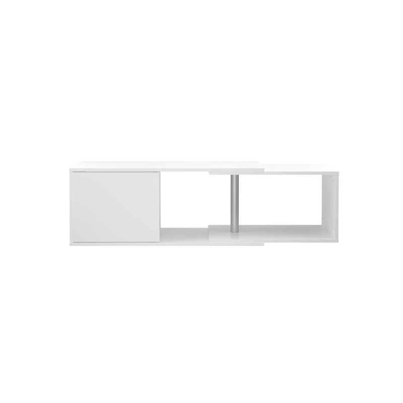 Floating Shelf with Adjustable Shelves
