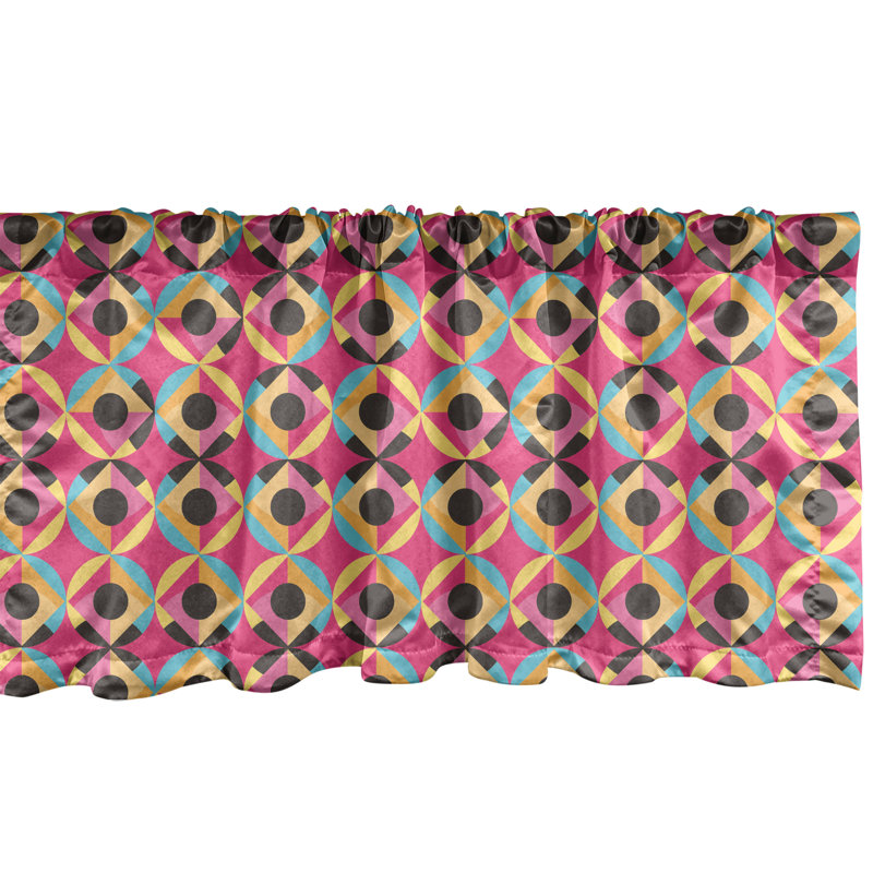 Ensemble de 2 cantonnières Ambesonne, L 54 po x L 12 po