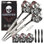 Viper Sinister 95% Tungsten Steel Tip Darts & Casemaster Select Black Dart Case