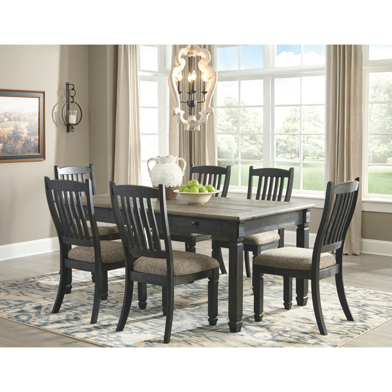 Krout 6 - Person Four Leg Dining Set