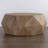 38.58"Three-Dimensional Embossed Pattern Design American Retro Style Coffee Table(Only Including Coffee Table,Without Chairs)