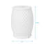 Tabouret tambour en céramique émaillée 11 po x 17,25 po - Table d'appoint intérieure / extérieure - Tabouret de jardin décoratif