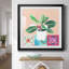 Growing Happy II - peinture encadrée-1690876870-1690876877