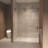 56-60" X 76" H Frameless Sliding Shower Door, 5/16" (8Mm) Clear Tempered Glass, Stainless Steel Frame-123404339