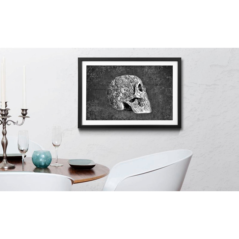 Suger Skull - Single Picture Frame Print, 60cm H x 80cm W