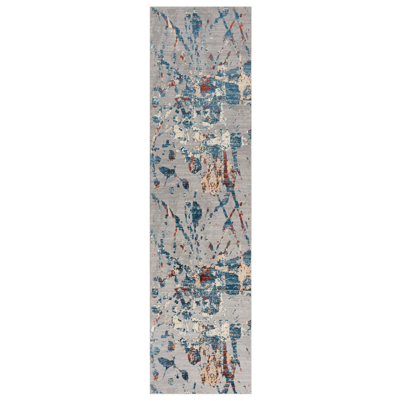 Islean Abstract Indoor Rug, Runner 2'8" x 9'10"