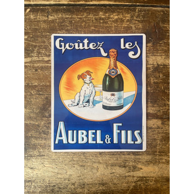 Handmade Food & Beverage Wall Decor on Metal