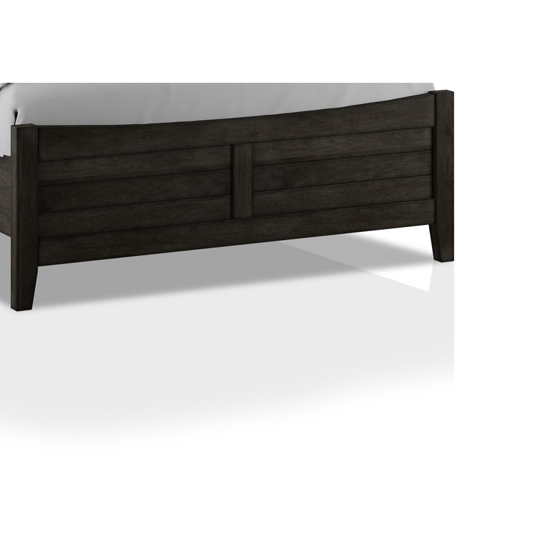 Delonia Solid Wood Standard Bed, King