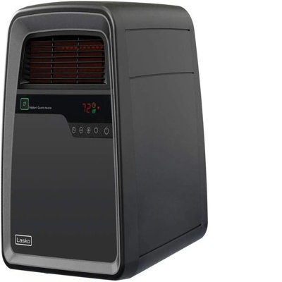 Lasko QB16103 Portable Electric 1500W Infrared Quartz Space Heater with Remote