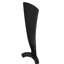 Ensemble de 3 pales pour ventilateur de plafond intérieur / extérieur Wrap Custom - noir-43413578-43413583