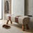 Tramar Leather Bench