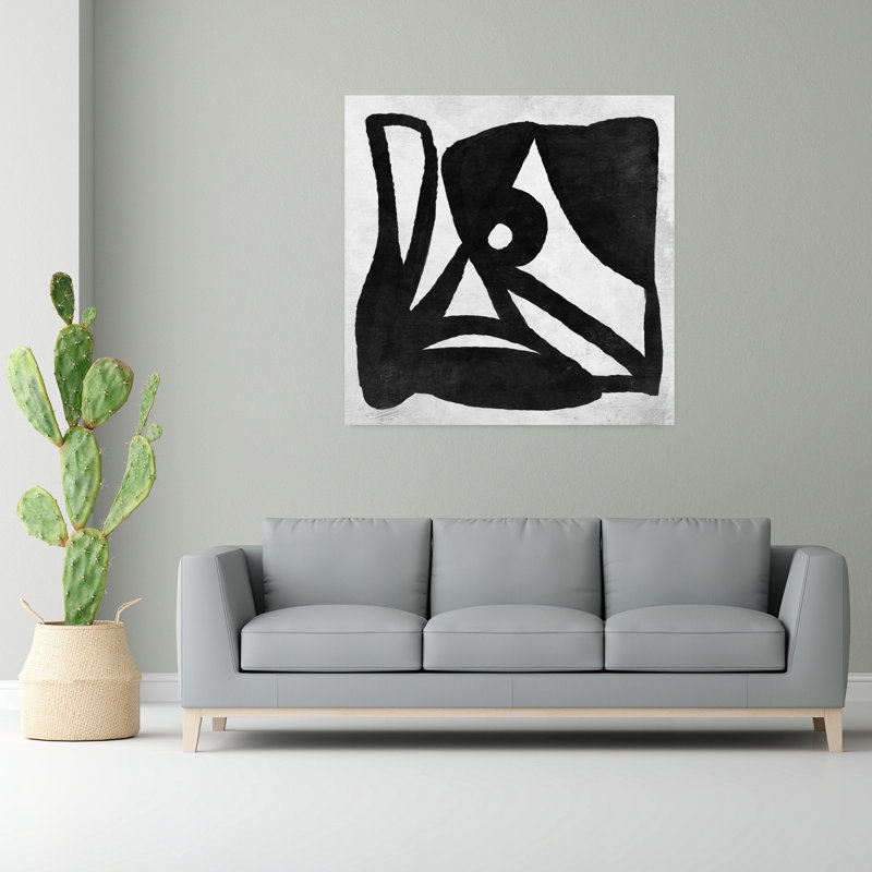 Art contemporain contemporain abstrait, H 48 po x l 48 po