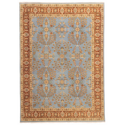 Jamshidpour Blue Rug 8'10" x 12'3"