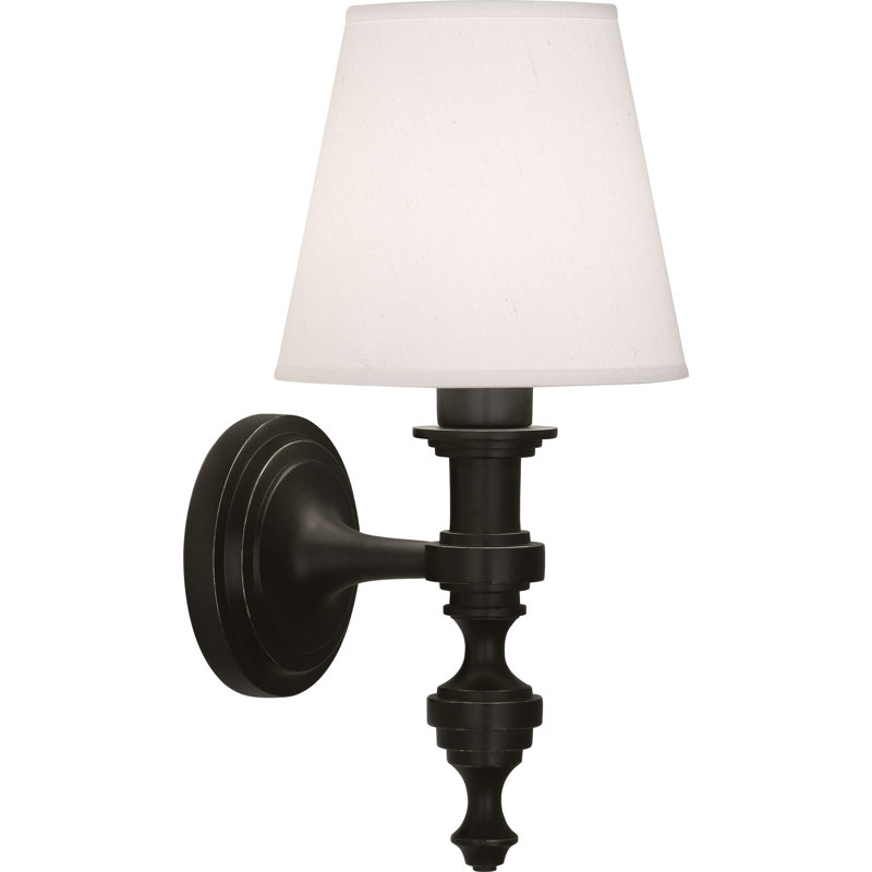 Arthur 1 - Light Armed Sconce, Deep Patina Bronze
