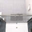 Porte de douche à dérivation - Verre trempé de 5/16 po avec test 36 000.. Collision. Verre transparent coulissant pour la salle de bain. Placage. Glissement lisse.