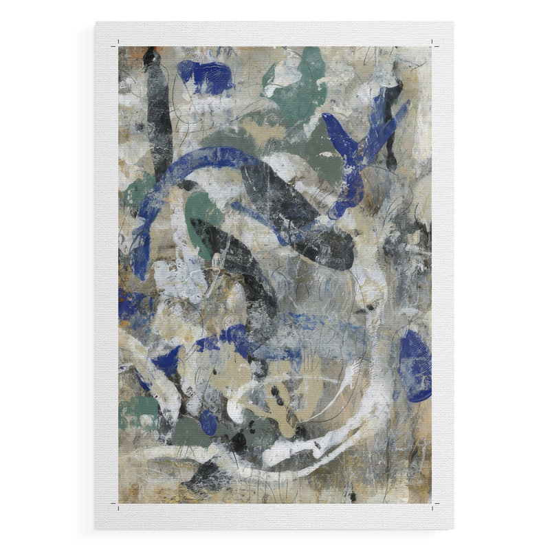 Counter Stream II - Impression sur toile seulement - NON-CADRE, H 36 po x l 24 po