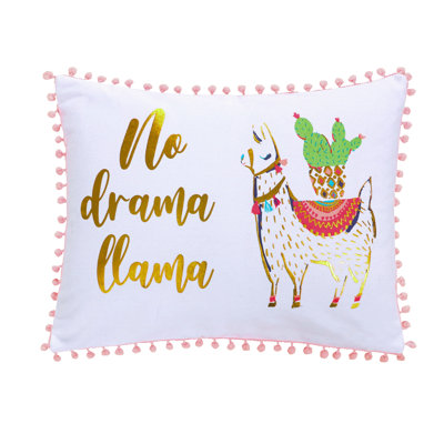 Lima Llama No Drama Pillow