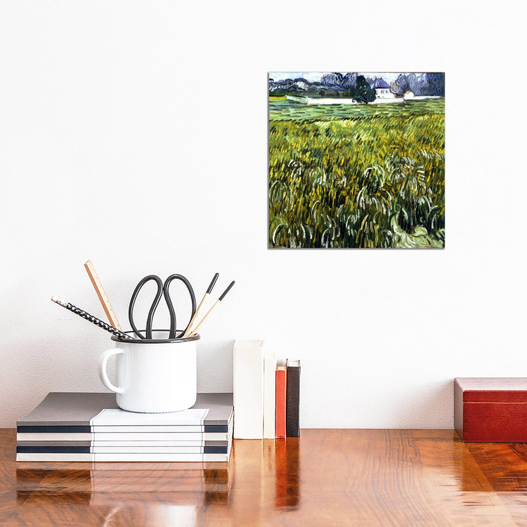 House At Auvers by Vincent Van Gogh - Wrapped Canvas Painting
