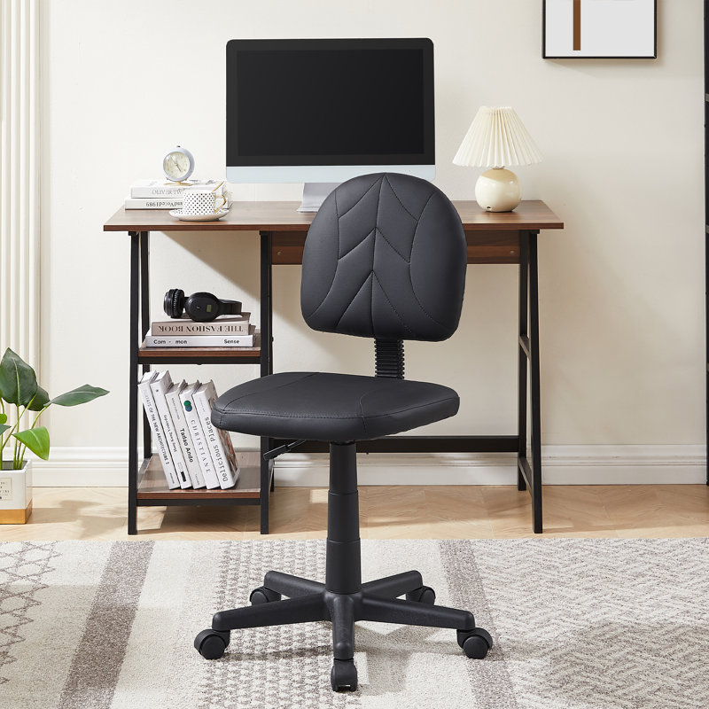 Langstyn Drafting Chair, 23.8", Black