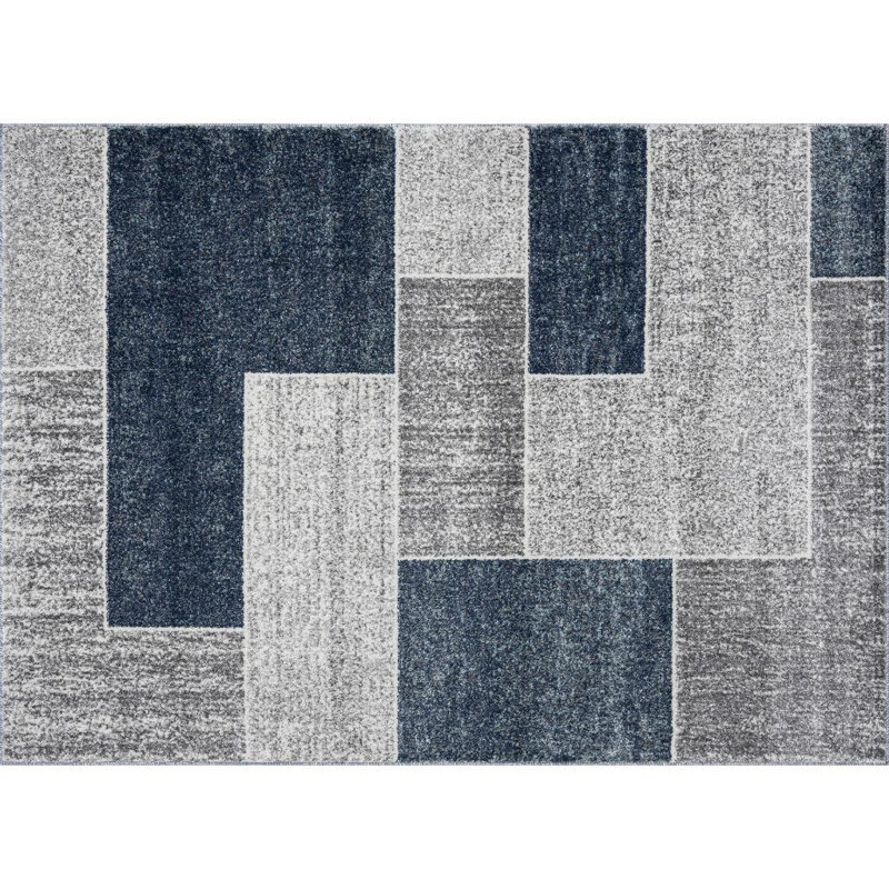 Alawi Patchwork Indoor Rug, Rectangle 5' x 7'