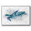 Blue Turtle II, reproduction d'art sur toile-94362993-94362994