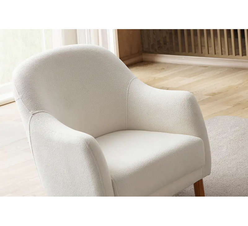 Fauteuil à oreilles, Blanc
