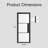3 Lite Glass Black Steel Frame Prehung Interior Door with Handle Set