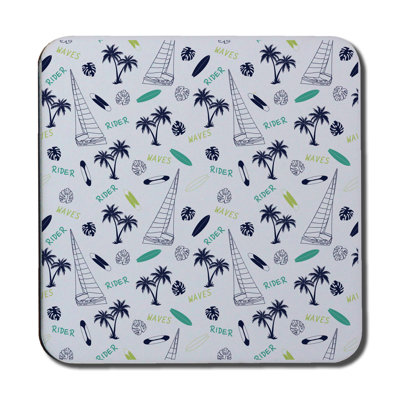 Square 6 Piece Coaster Set