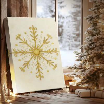Sugar Manger Village-Premium Gallery Wrapped Canvas