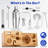 Rylon Bartender Kit - Bar Tool Set - Mixology Bar Set Cocktail Shaker Set-1219878956