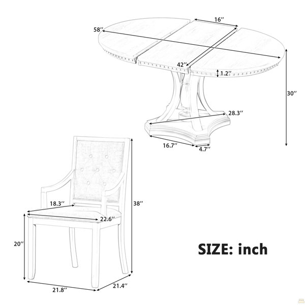 Dimensions du produit