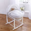 Dimple Wicker Moses Basket-1098300111