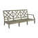 Haley Teak Outdoor Lattice Back Sofa