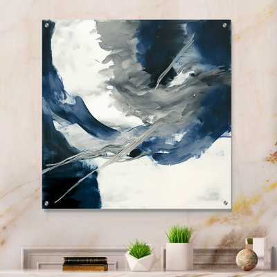 Clarixa - Abstrait encre liquide acrylique, art mural