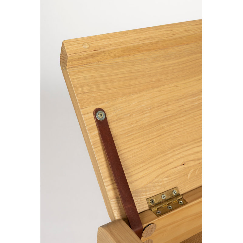 Desk Solid Wood Writing Desk, Natural