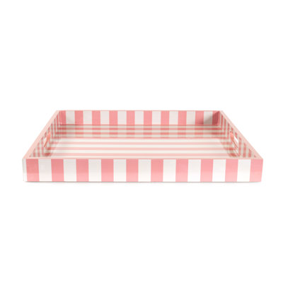 Rose Stripe Tray -Wayfair
