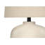 Lighting, 25 po, lampe de table, résine crème, abat-jour beige, moderne