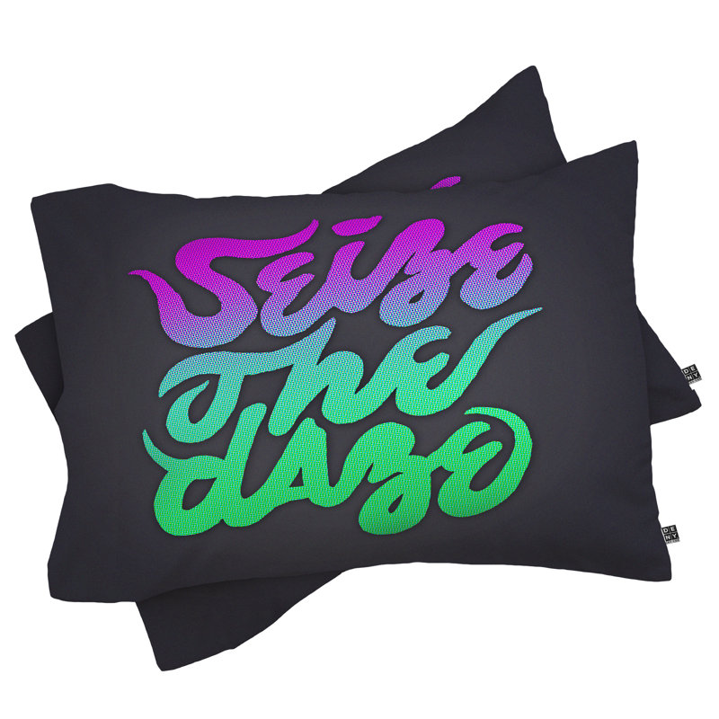 Wesley Bird Seize The Daze Pillowcase, Standard