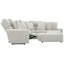 Canapé modulaire trois pièces avec repose-pieds assorti Mollety-1858540314