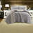 Luxurious King Size Gray Bedding Set, Ultra-soft Chenille Modern Design