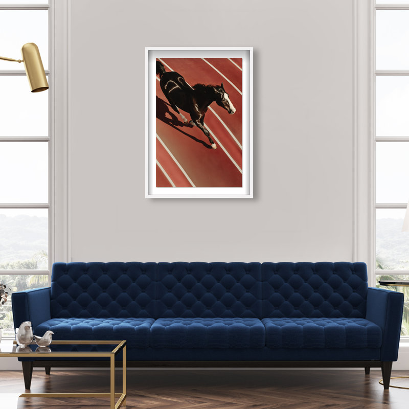 Velocity Vector Framed Graphic Art, 37.5"H x 25.5"W, White Shadowbox