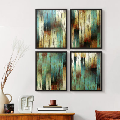 Digital Intrusion I Framed Print - Set of 4