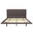 Holiman Platform Floating Bed With LED Light-348957519-348957517