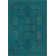 Evanoff Oriental Turquoise/Gray Area Rug