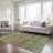 Washable Striped Indoor / Outdoor Rug-1698734153