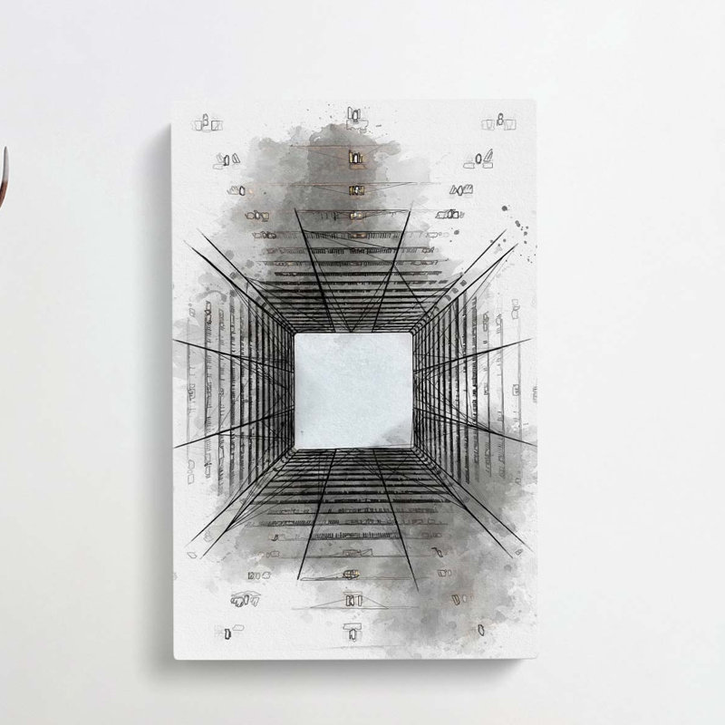 Sketching the Architecture Vol.57 - Wrapped Canvas Drawing - Wrapped Canvas, 76cm H x 50cm W x 3cm D
