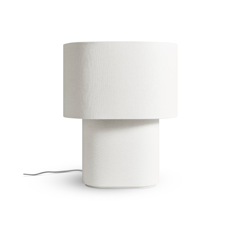 Hilla Table Lamp, 17" H x 14" W x 10" D, Linen