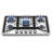 30'' Gas 5 Burner Cooktop with Dual Size Power Burner