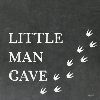 «Little Man Cave» sur toile par l'imperfect Dust
